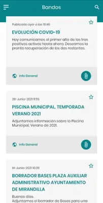 Mirandilla Informa android App screenshot 2